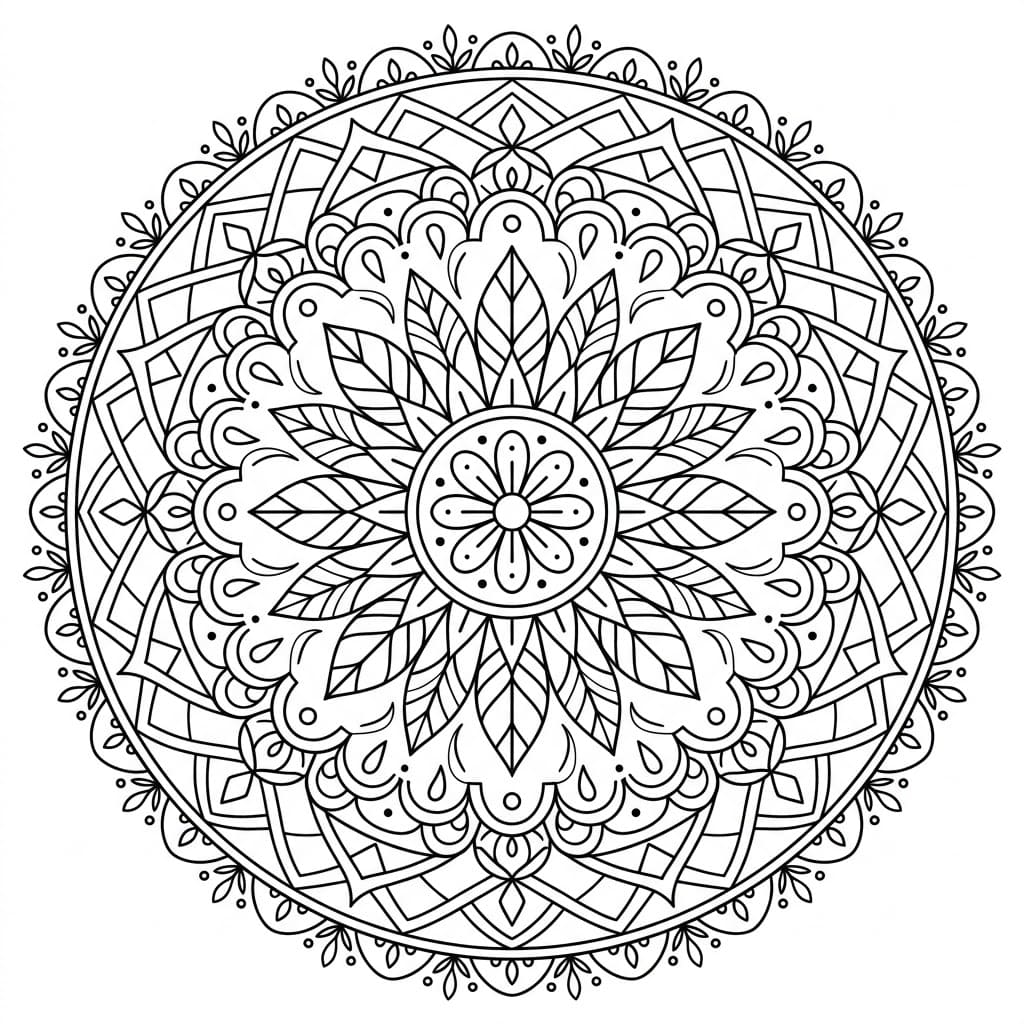 Elegant Geometry Mandala Exercise Mandalas