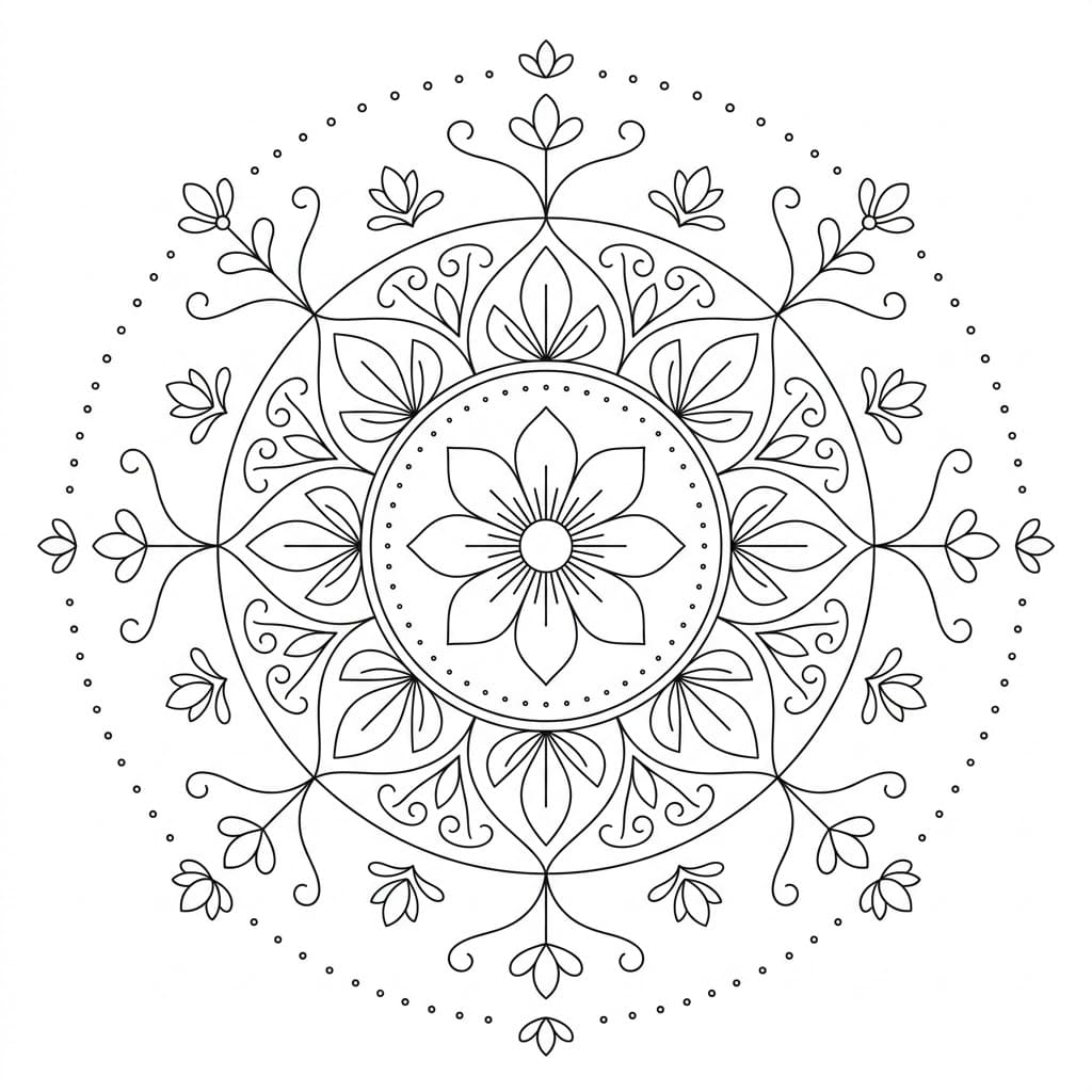 Ethereal Moji Mandala Art Mandalas