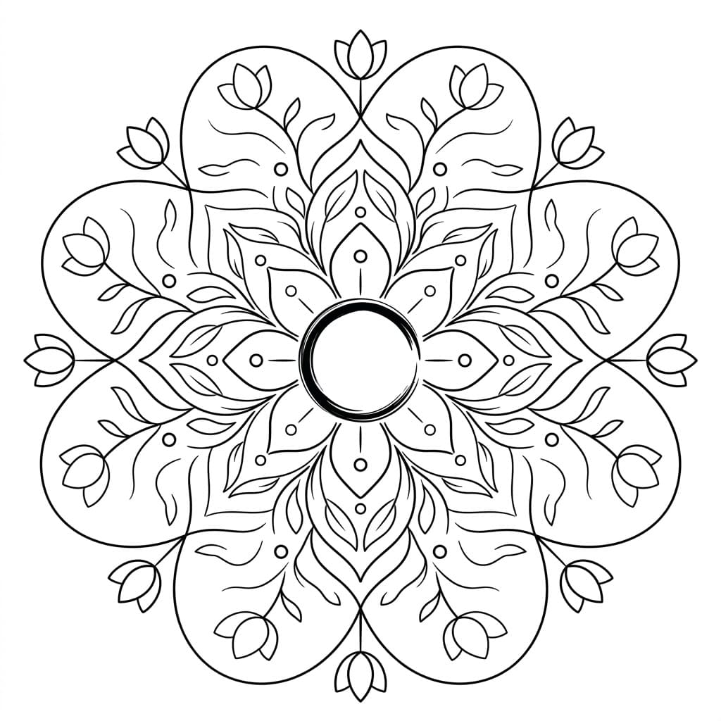 Ensō Mandala Patterns Mandalas