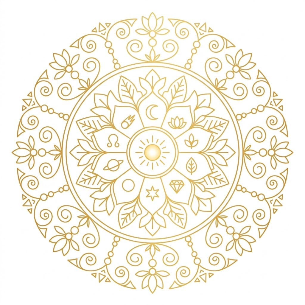 Navagraha Mandala Art Mandalas