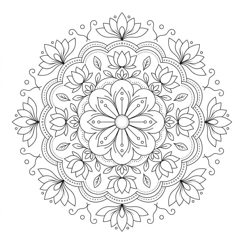 Grace Bloom Healing Mandala Worksheet Mandalas