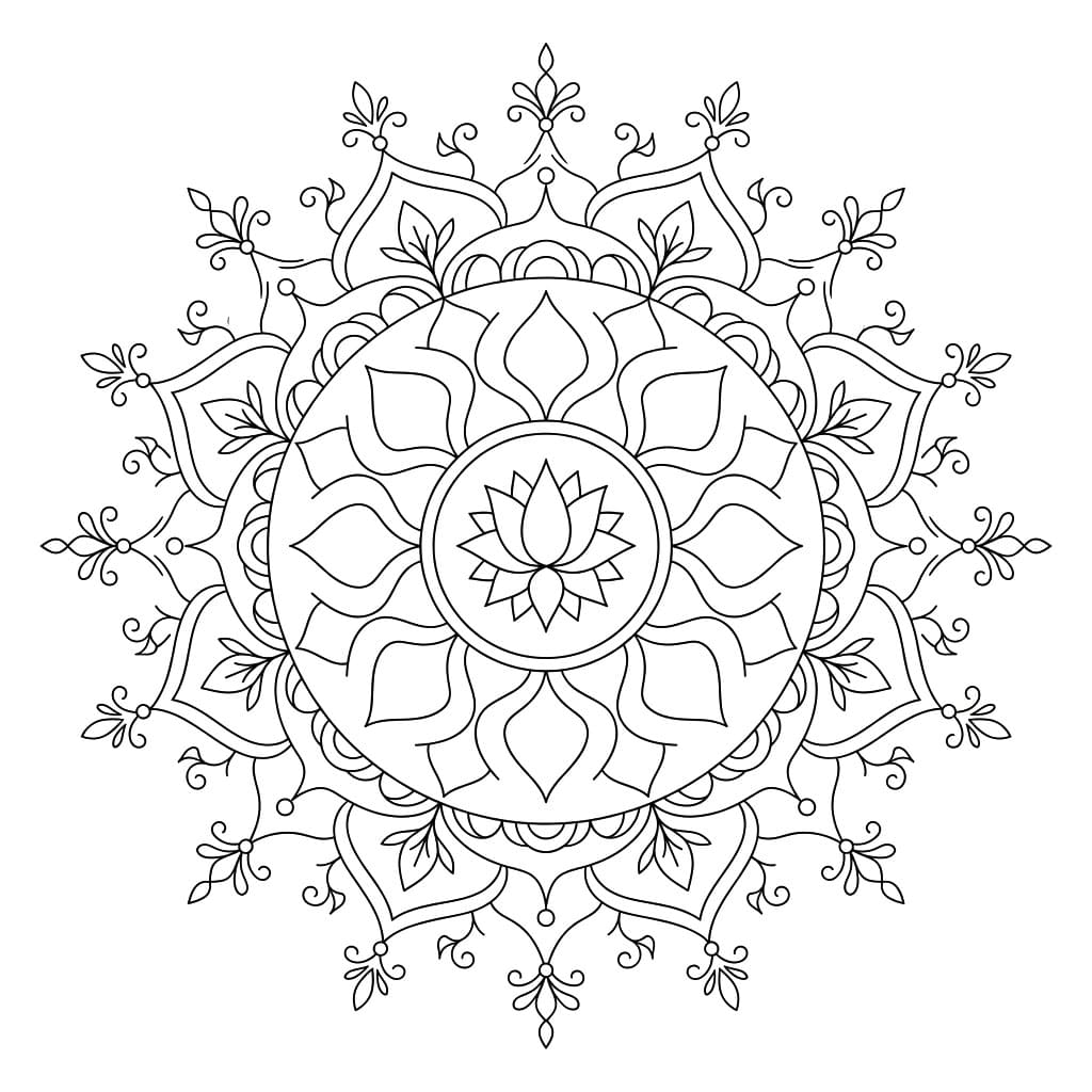Harmonic Chakrasamvara Mandala Pattern Mandalas