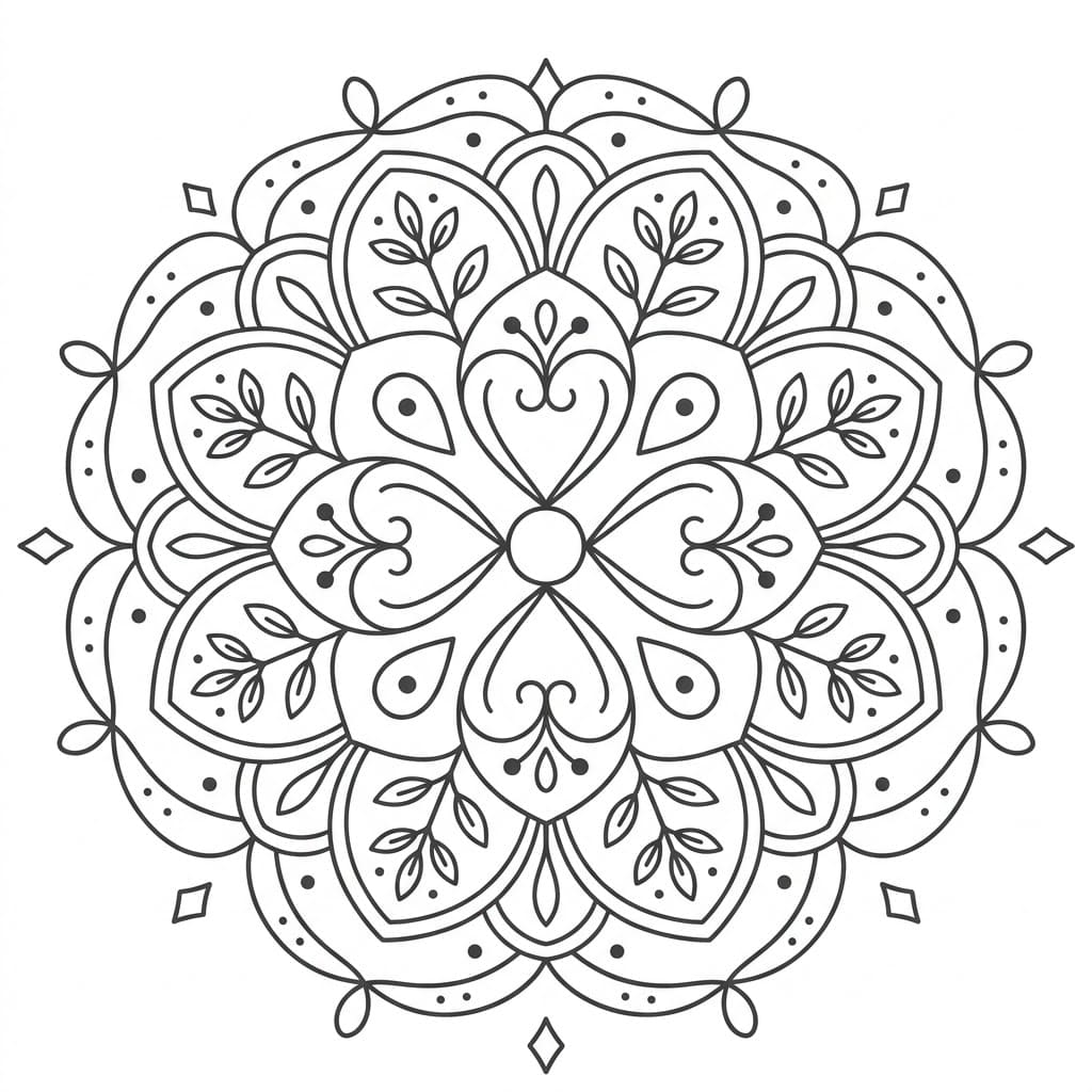 Harmony Moji Mandala Art Mandalas
