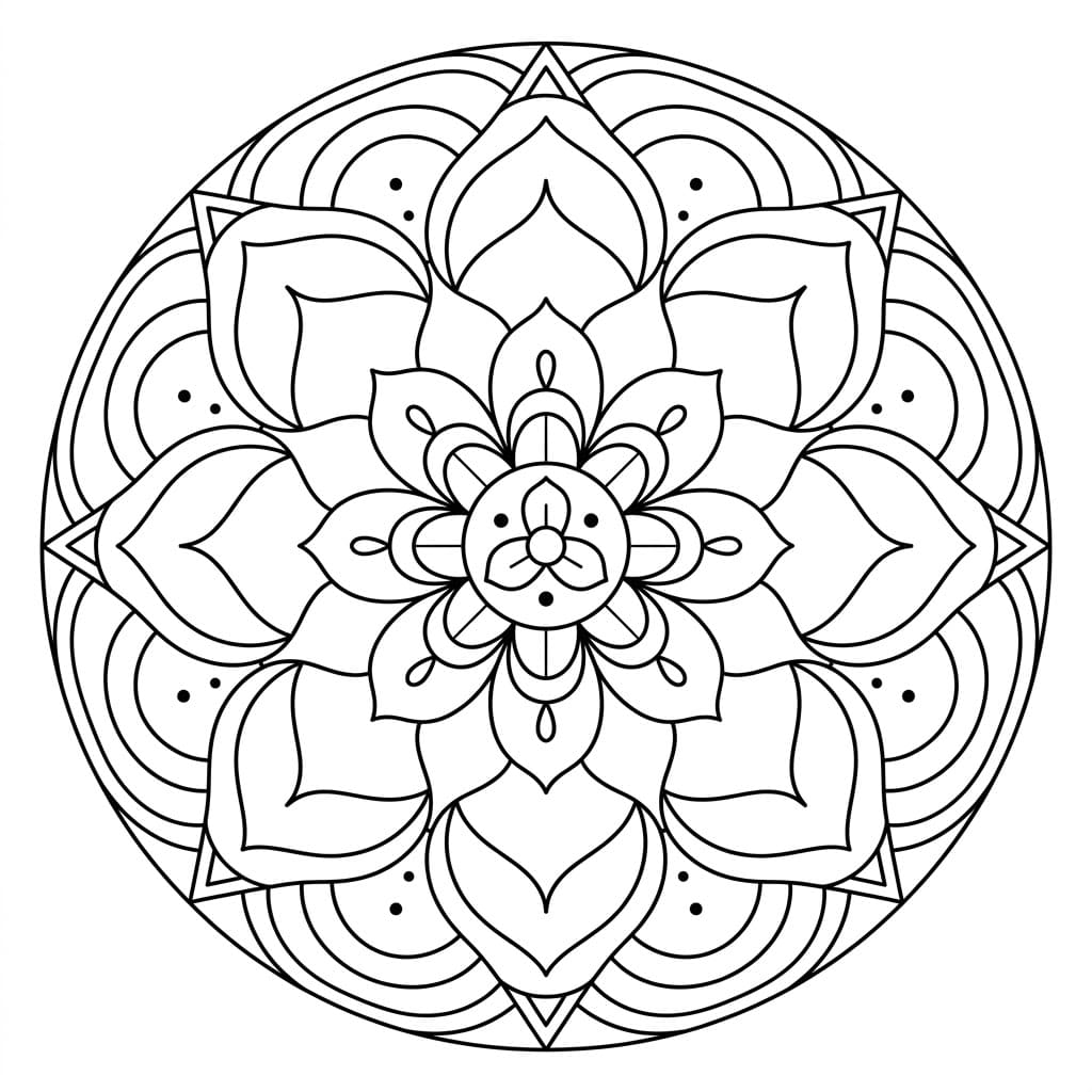 Trika Mandala Templates Mandalas