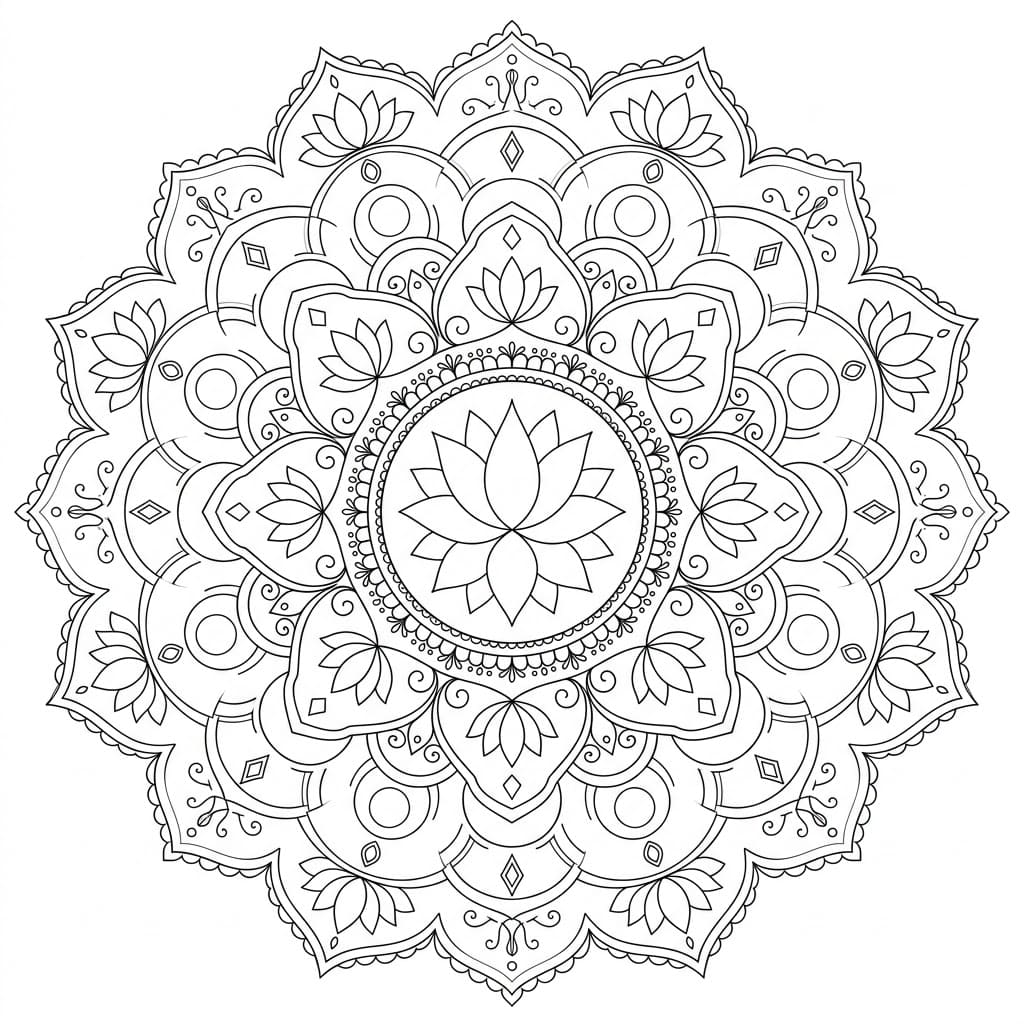 Lotus Name Mandala Personalization Tool Mandalas