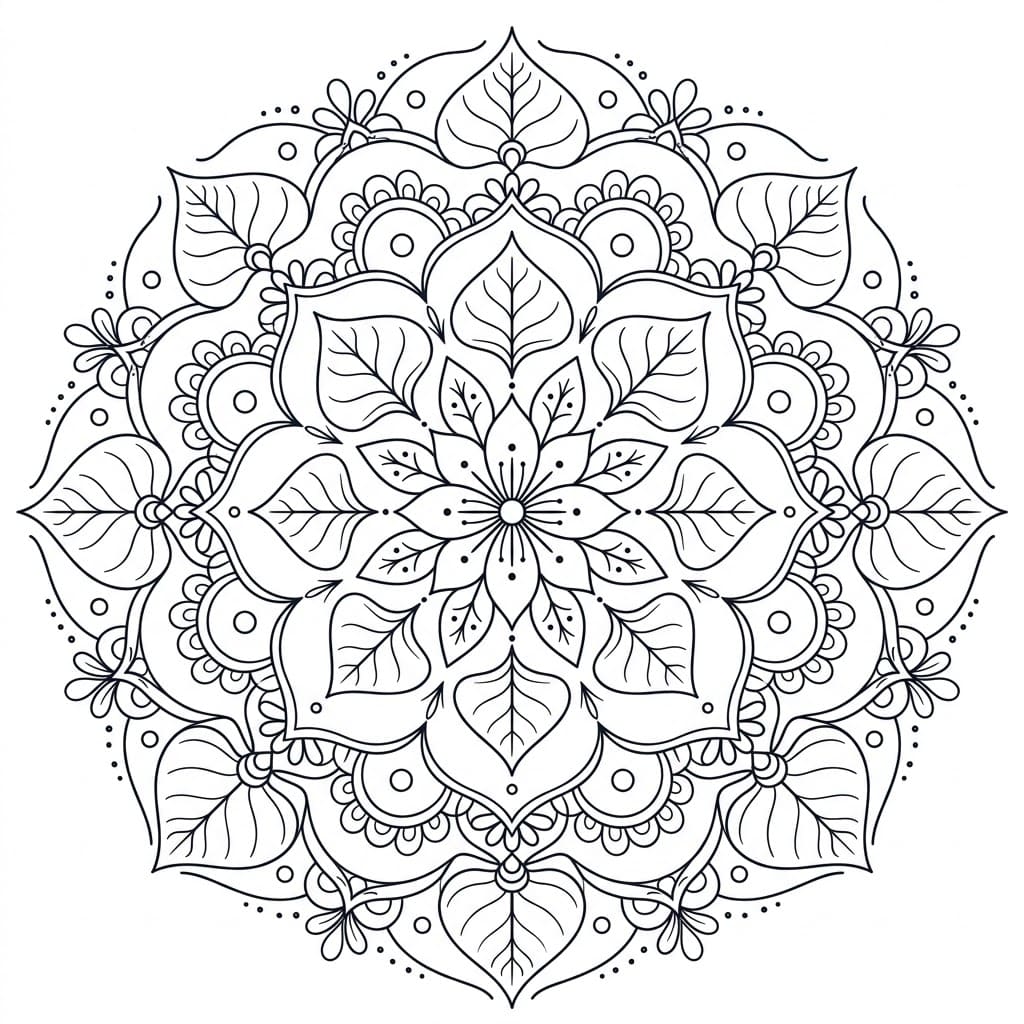 Mystic Circle Bodhi Mandala Design Mandalas