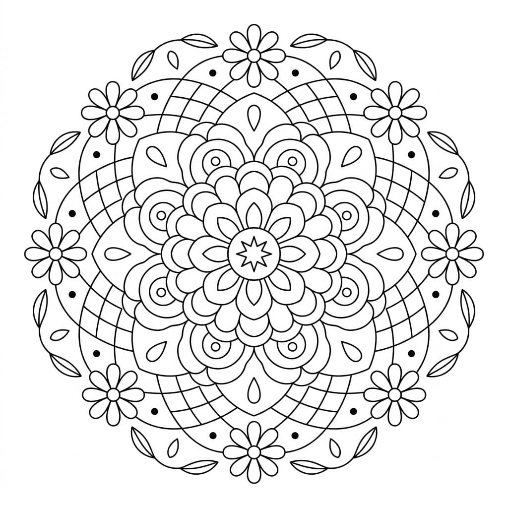 Mystic Geometry Mandala Exercise Mandalas