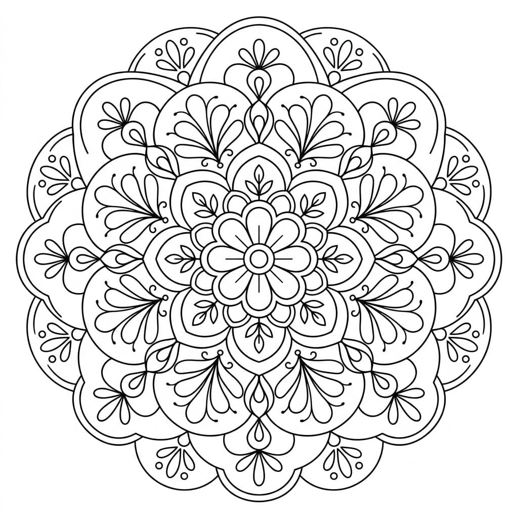 Mystic Pattern Mandala Activitie Mandalas