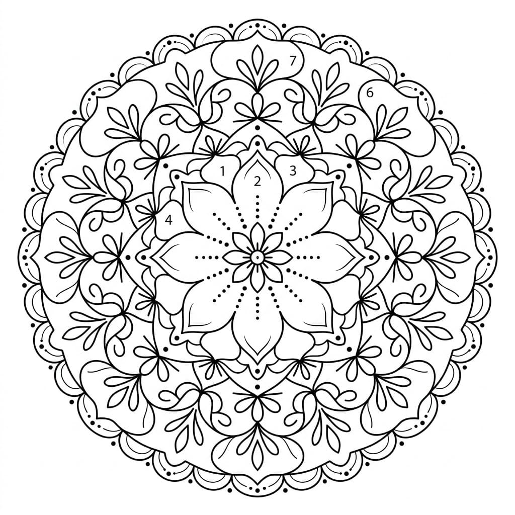 Ornate Shi-Tro Mandala Art Mandalas