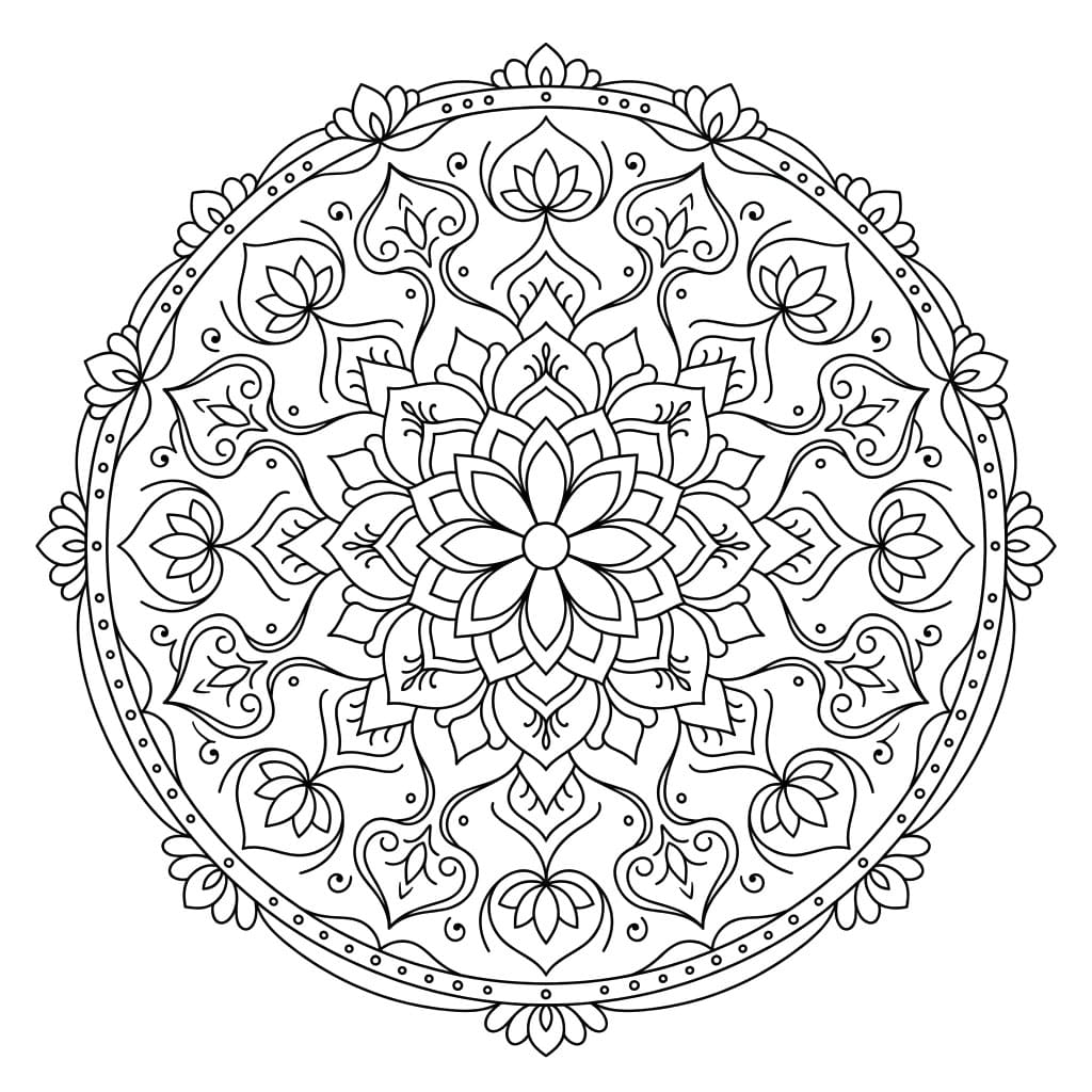Ornate Vajrabhairava Mandala Design Mandalas