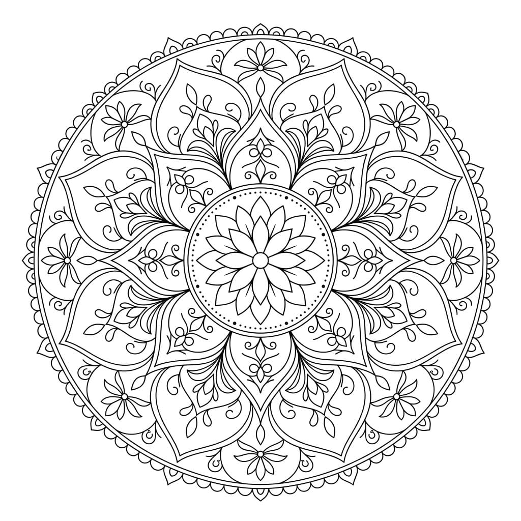 Radiant Vajrabhairava Mandala Design Mandalas