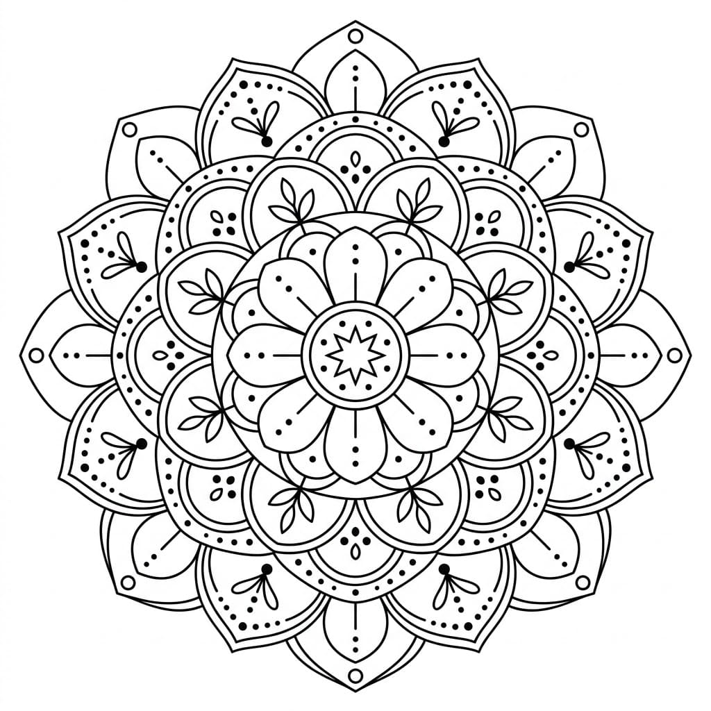 Sacred Pattern Mandala Activitie Mandalas