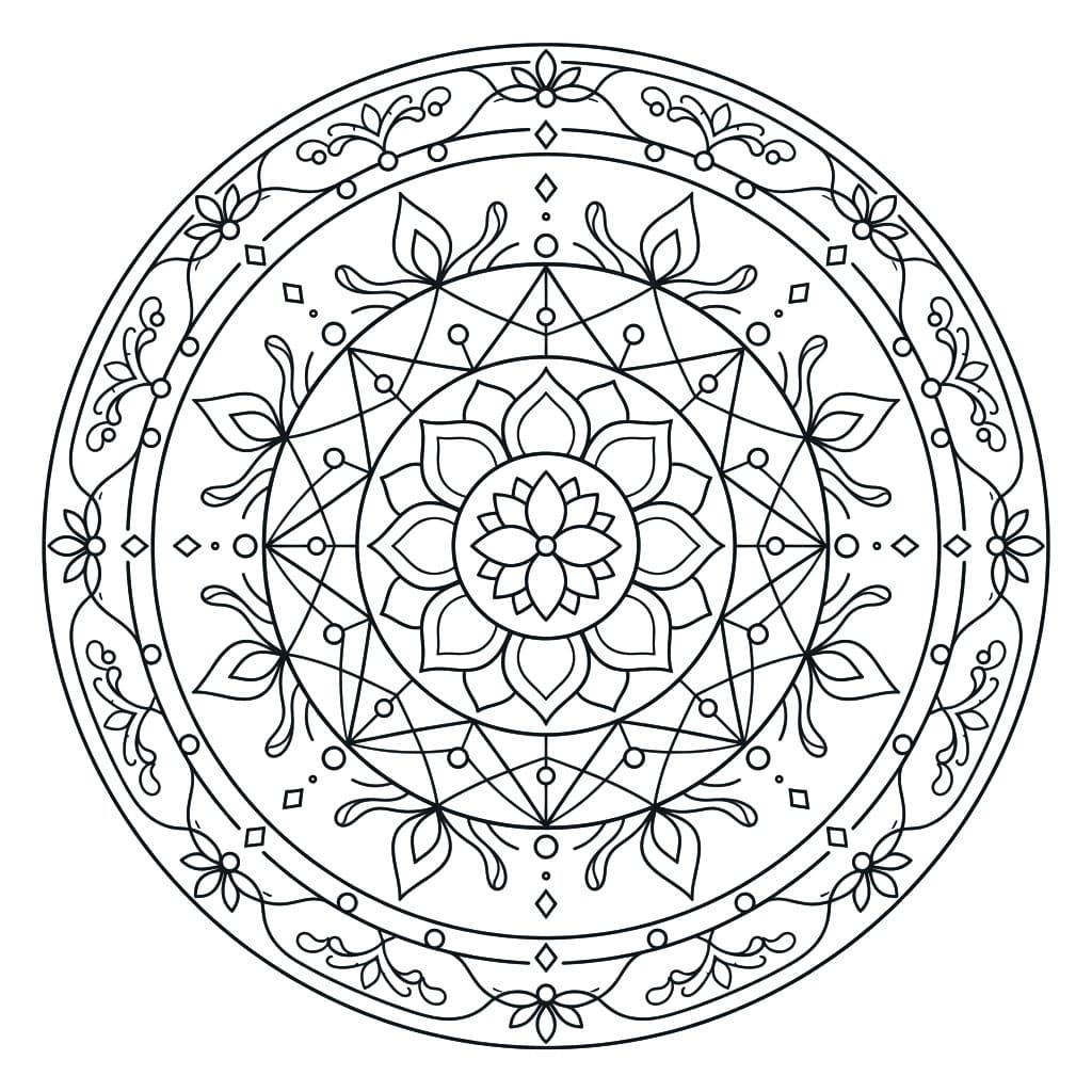 Silent Chakrasamvara Mandala Pattern Mandalas