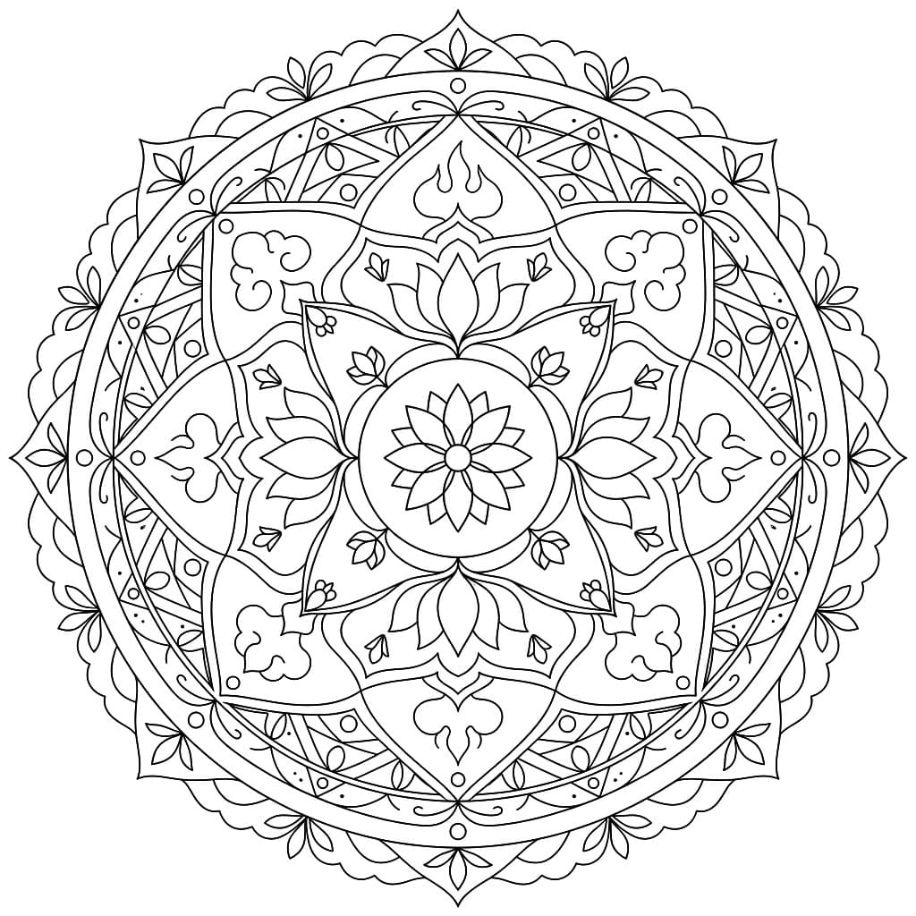 Silent Light Jnanadakini Mandala Template Mandalas