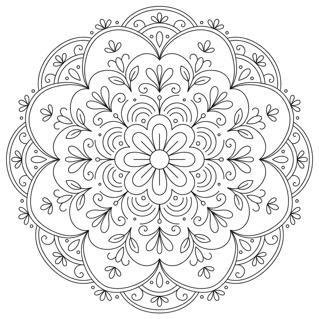 Soft Moji Mandala Art Mandalas