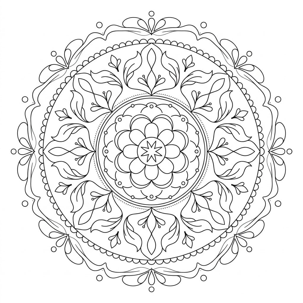 Tender Orbit Healing Mandala Worksheet Mandalas