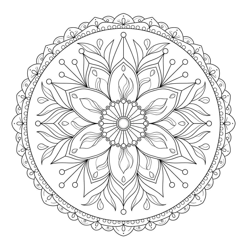 Tide Element Mandala Science Design Mandalas