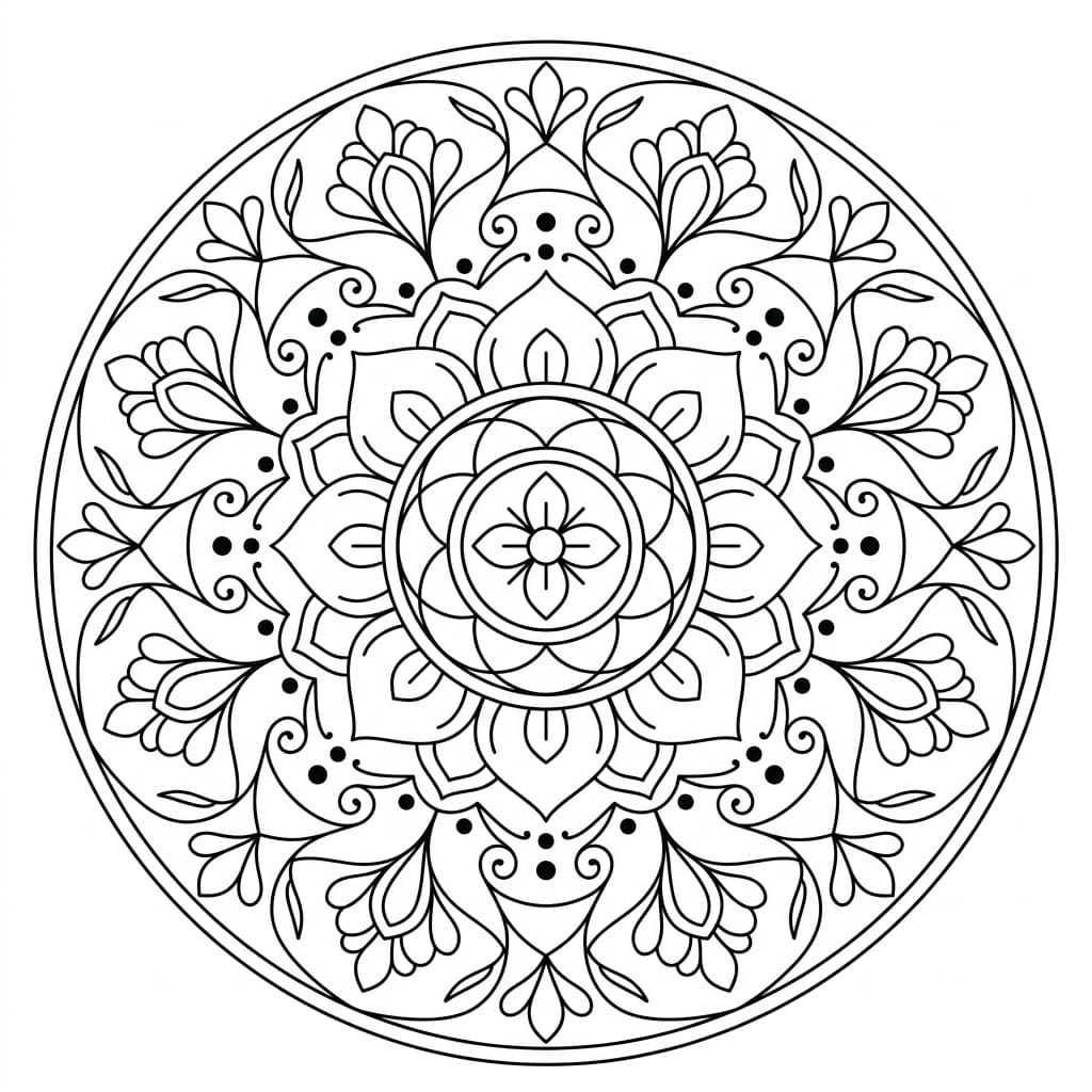 Zen Circle Shi-Tro Mandala Art Mandalas