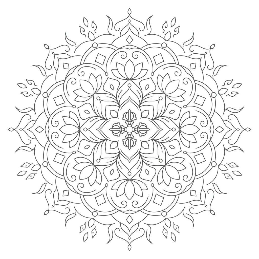 Zen Vajrabhairava Mandala Design Mandalas