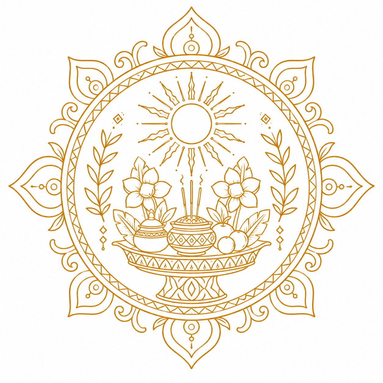 Ancient Offering Mandala Cultural Lesson Mandalas