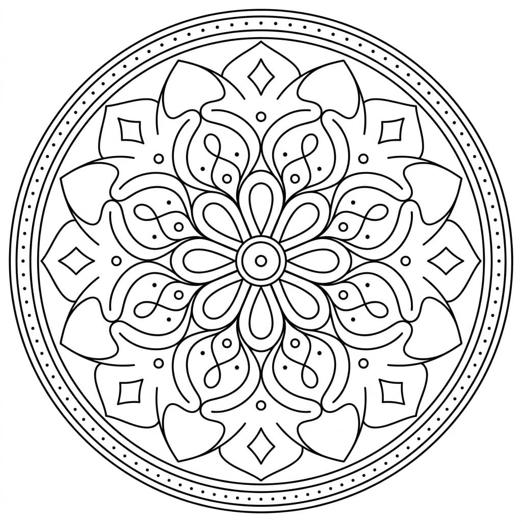 Aurora Figure Mandala Math Design Mandalas