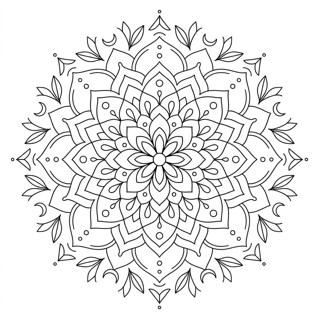 Aurora Multi-Mandala Pattern Exploration Mandalas