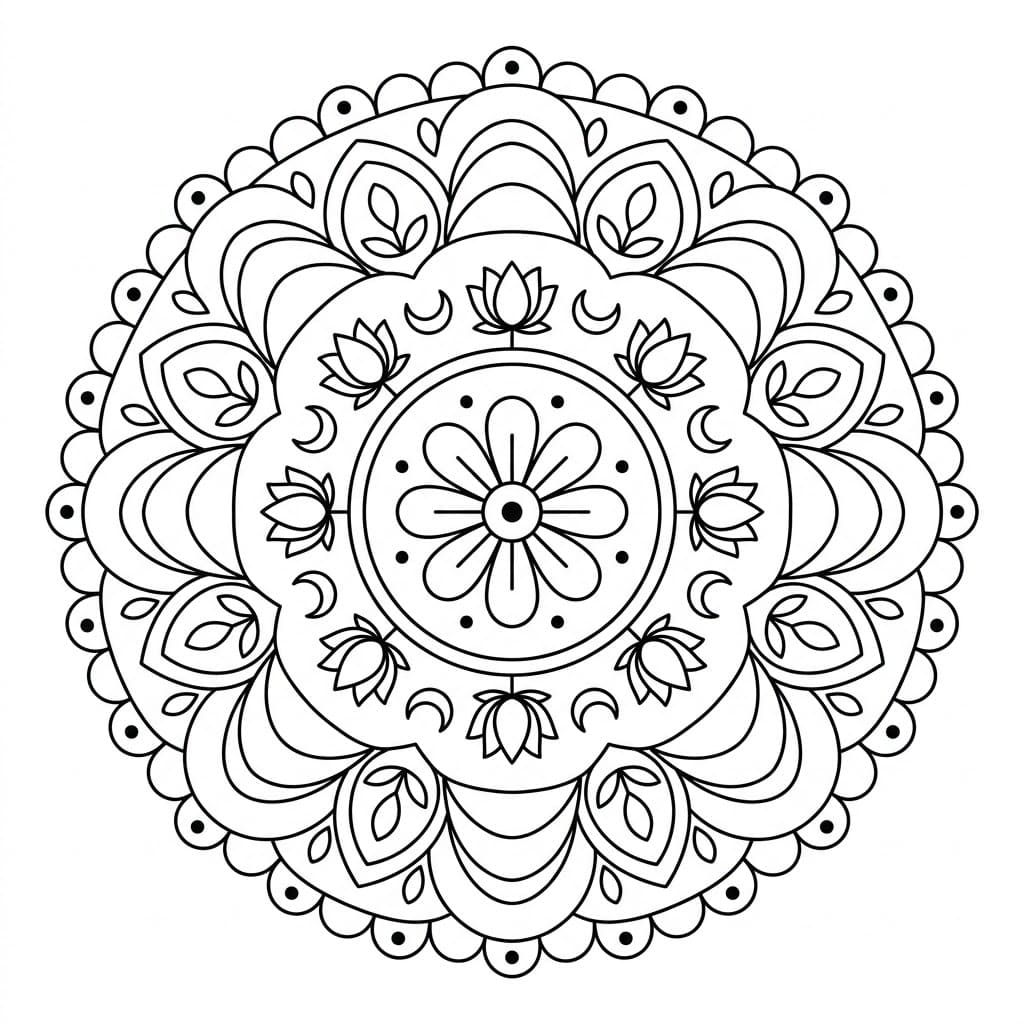 Calm Protection Mandala Mindfulness Worksheet Mandalas