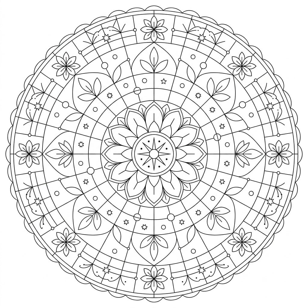 Celestial Grid Cosmological Mandala Universe Map Mandalas