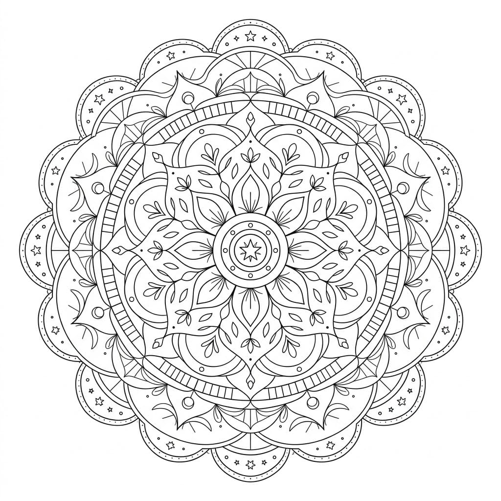 Cosmic Initiation Card Mandala Guide Mandalas