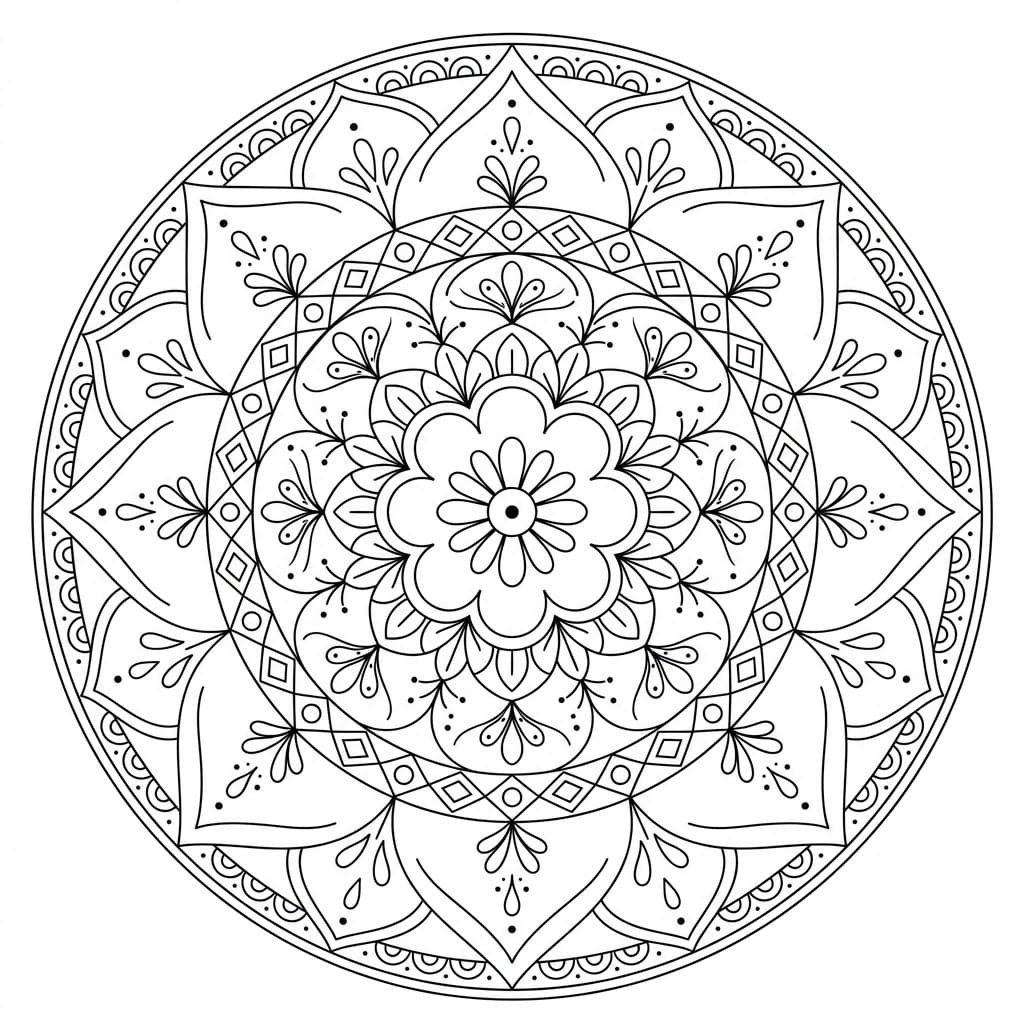 Dazzle Multi-Mandala Pattern Exploration Mandalas