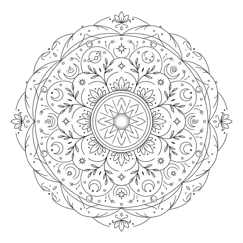 Dream Spiral Cosmological Mandala Universe Map Mandalas