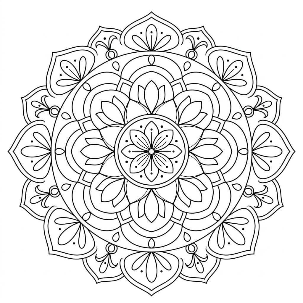 Dreamy Multi-Mandala Pattern Exploration Mandalas