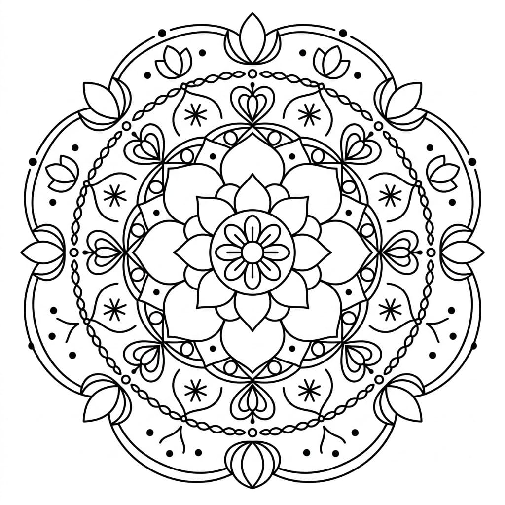 Dreamy Symbol Mandala Recognition Activitie Mandalas