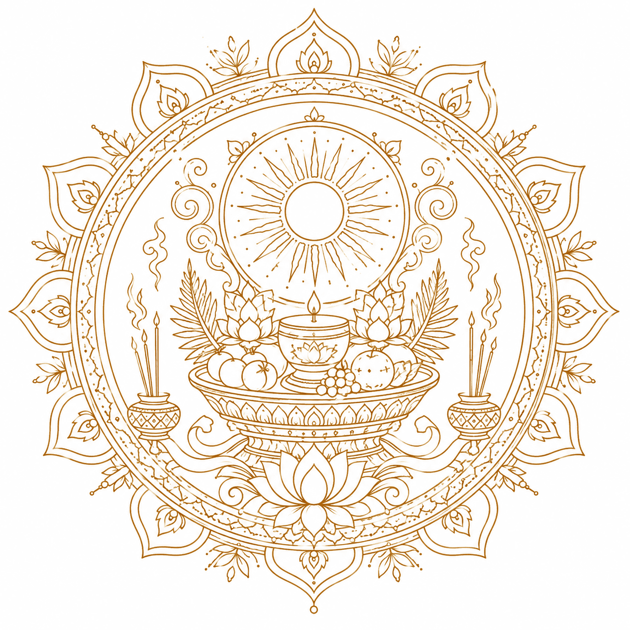 Eternal Offering Mandala Cultural Lesson Mandalas