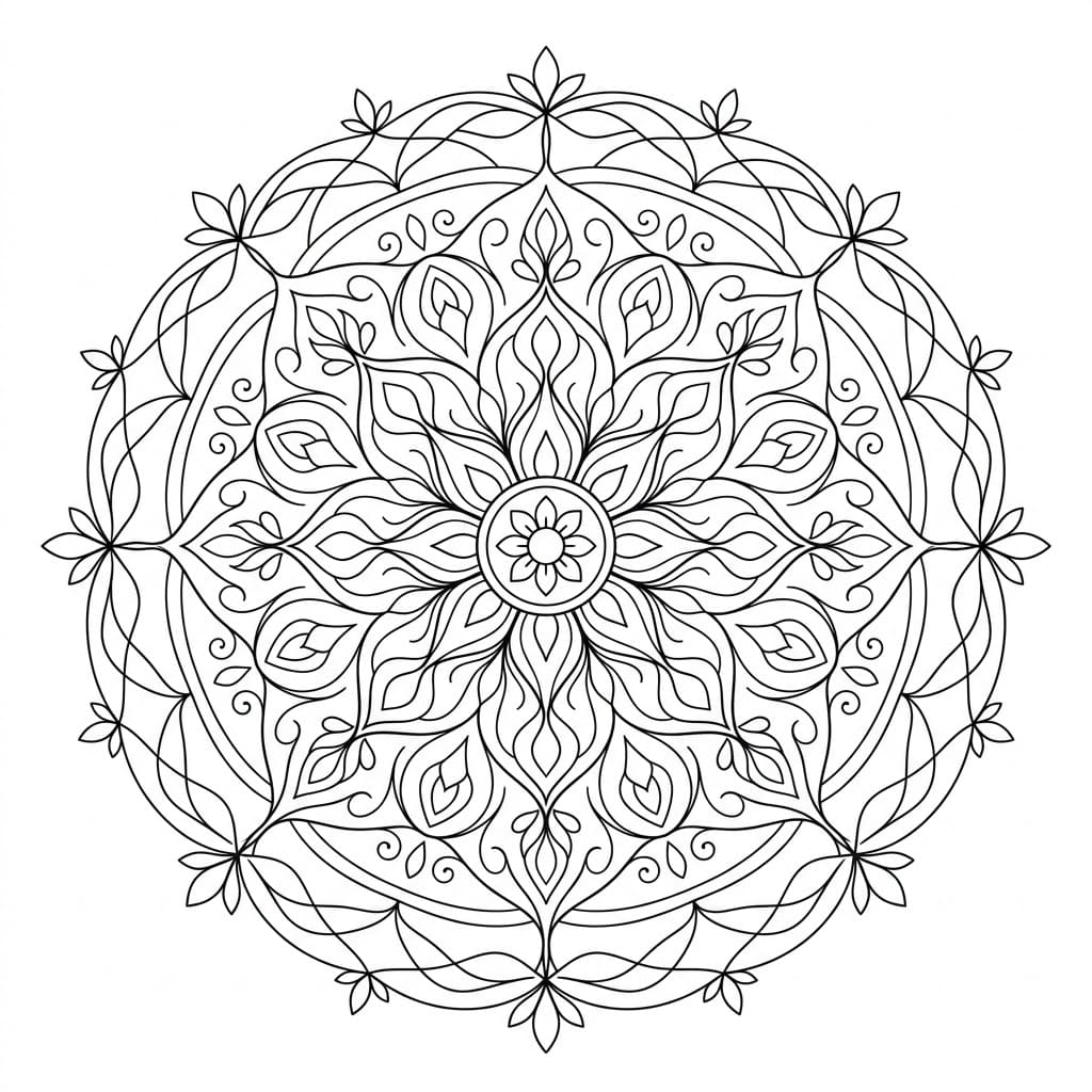 Flow Body Mandala Anatomy Pattern Mandalas