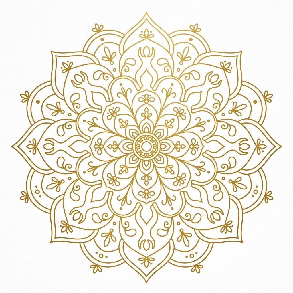 Inverted-Figure Mandala Symmetry Challenges Mandalas