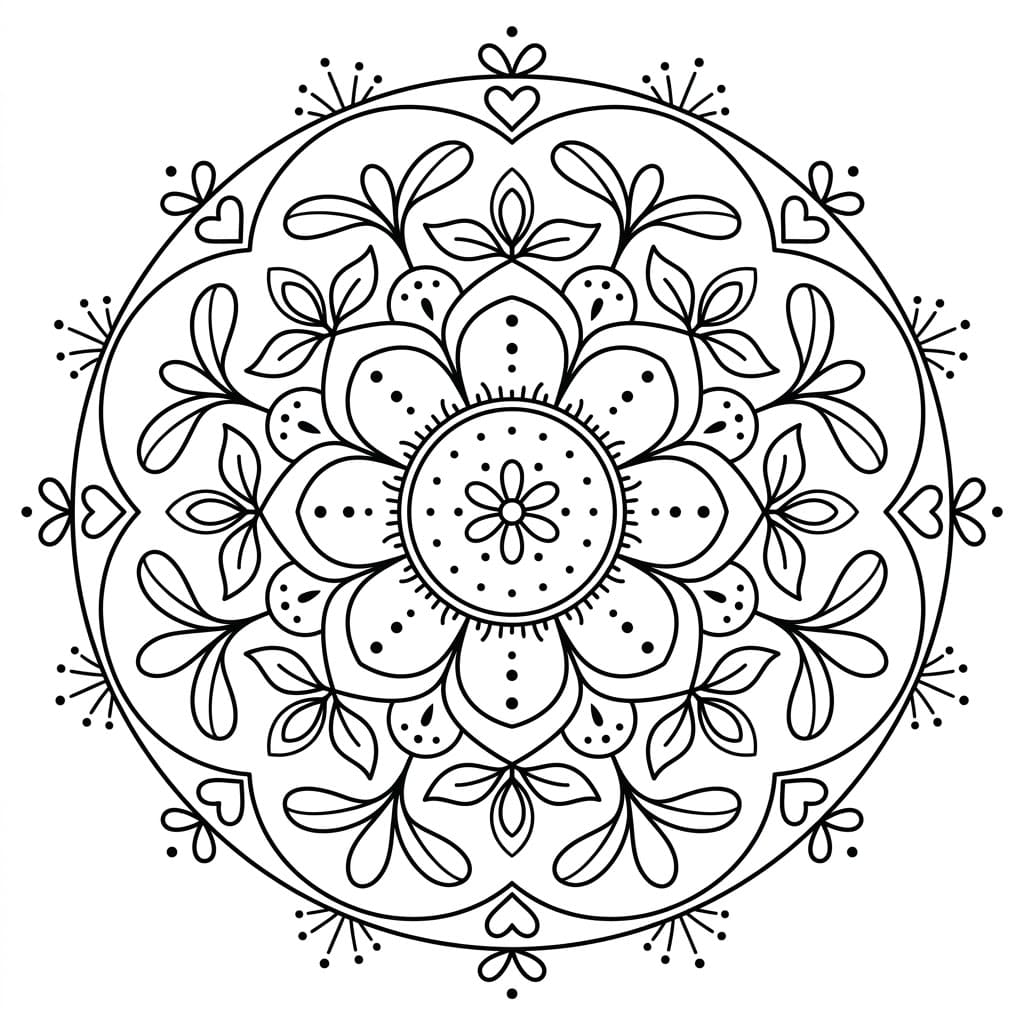 Harmony Symbol Mandala Recognition Activitie Mandalas