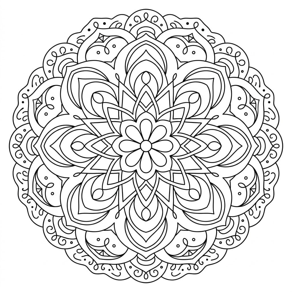 Protection Mandala Mindfulness Worksheets Mandalas