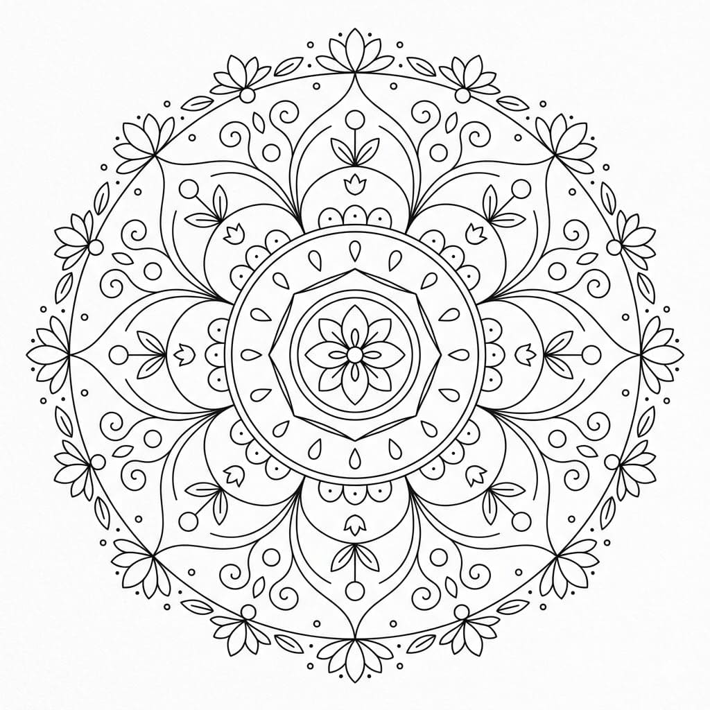 Ivory Initiation Card Mandala Guide Mandalas