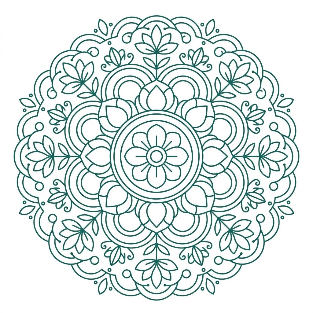 Jade Offering Mandala Cultural Lesson Mandalas