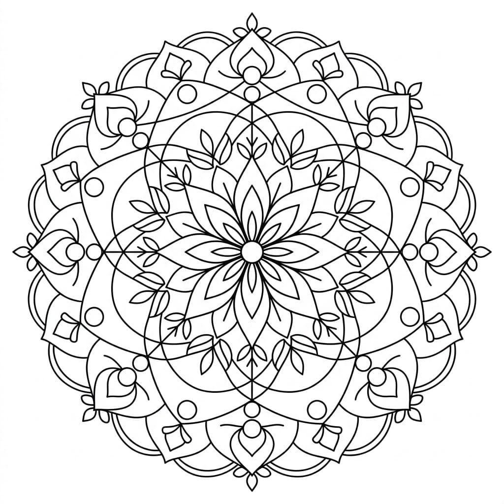 Lotus Body Mandala Anatomy Pattern Mandalas