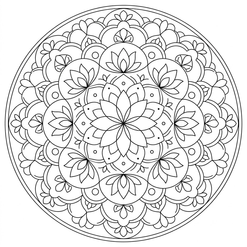 Lotus Initiation Card Mandala Guide Mandalas