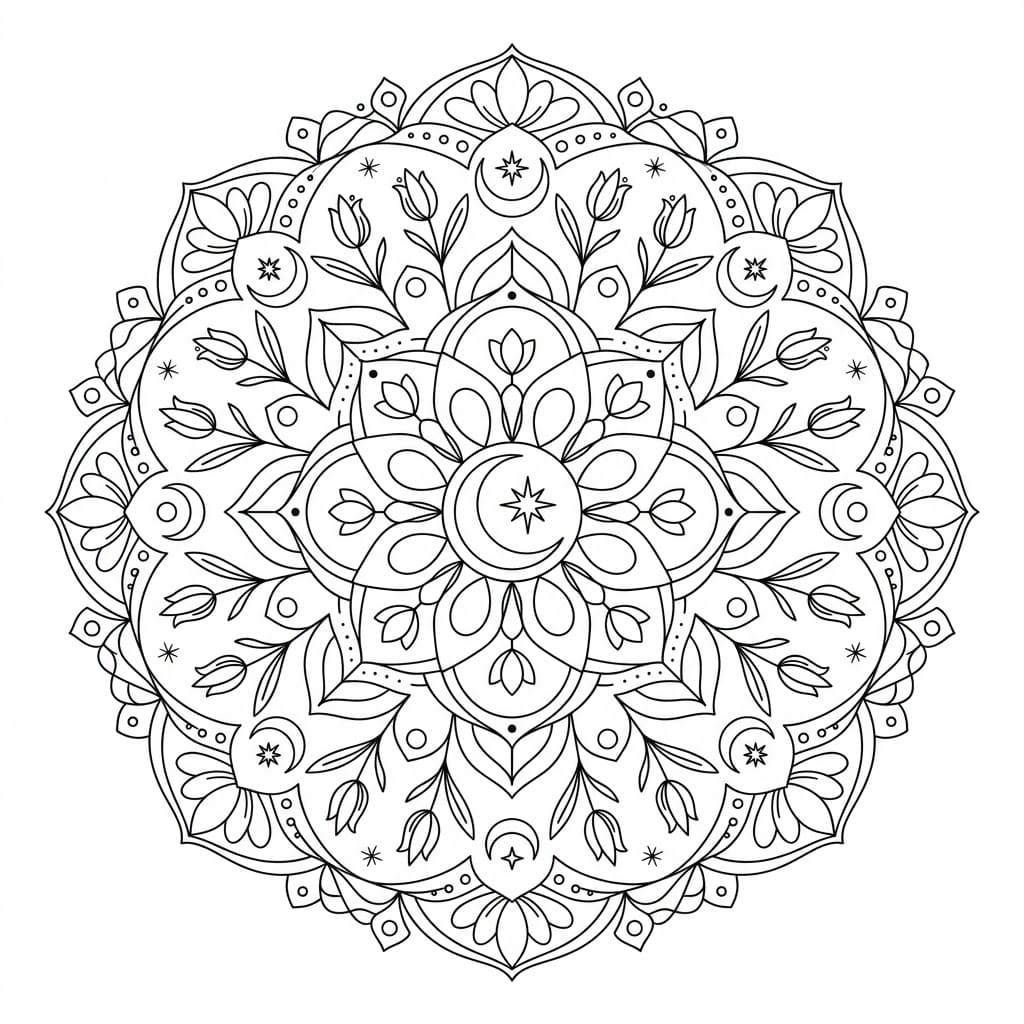 Lunar Initiation Card Mandala Guide Mandalas