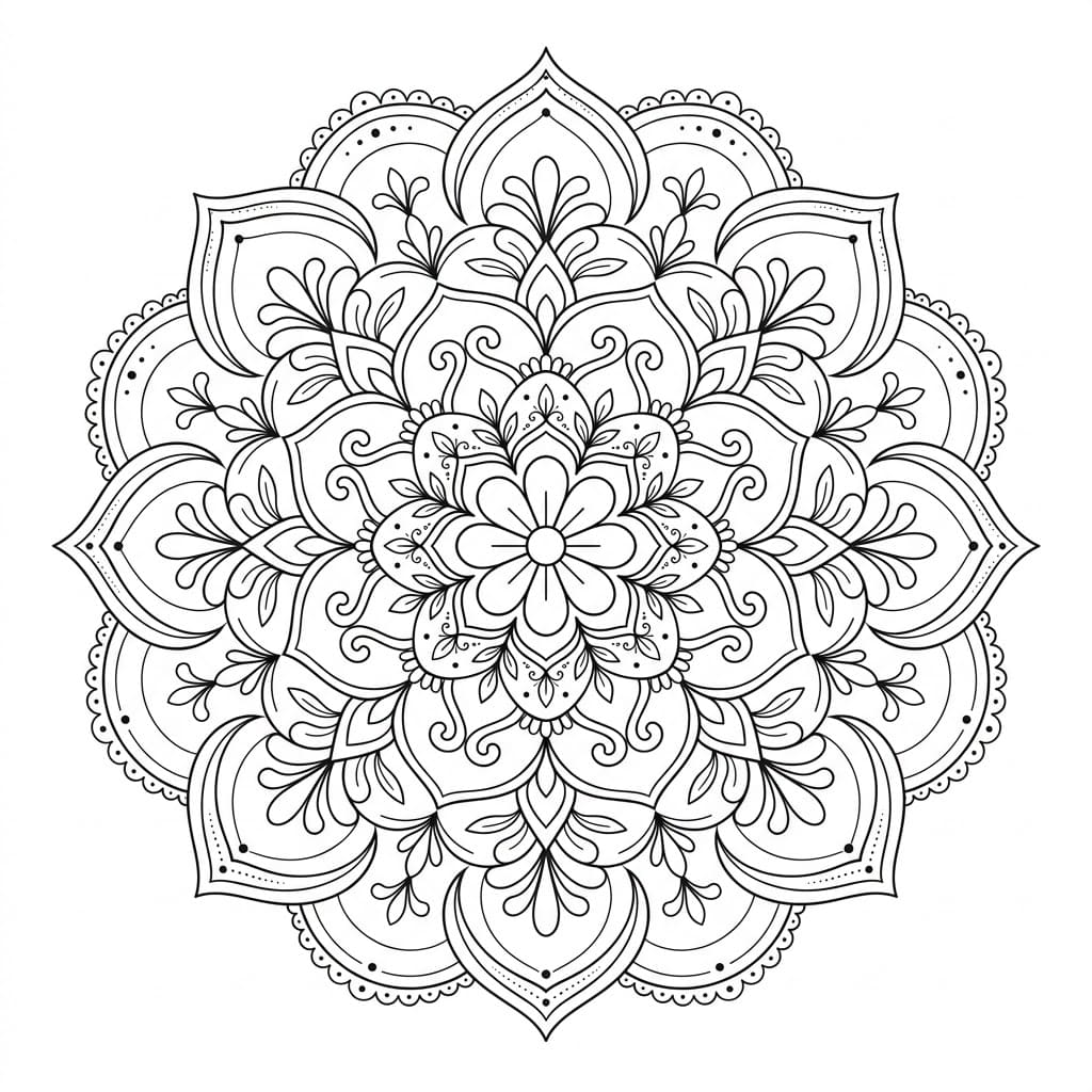 Multi-Mandala Pattern Exploration Mandalas