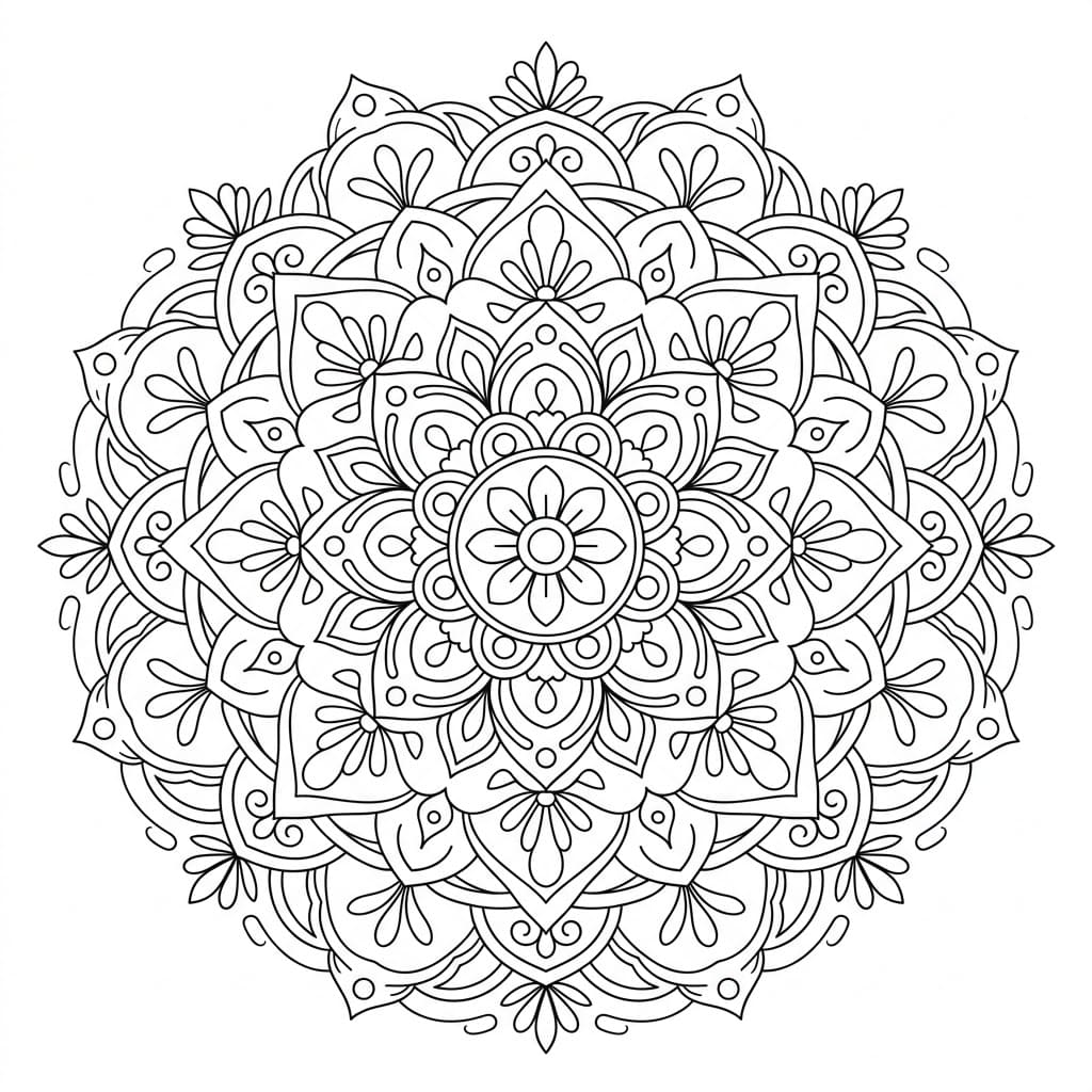 Mystic Multi-Mandala Pattern Exploration Mandalas