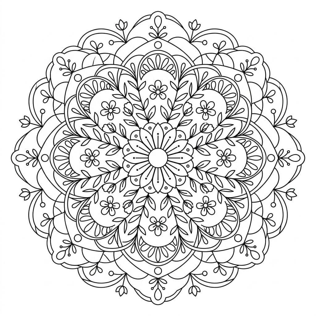 Nature Multi-Mandala Pattern Exploration Mandalas