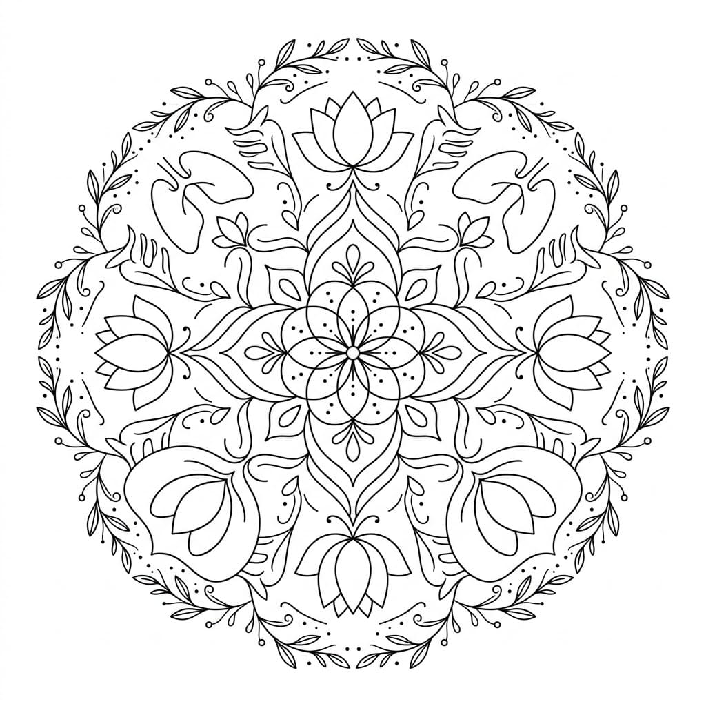 Sacred Body Mandala Anatomy Pattern Mandalas