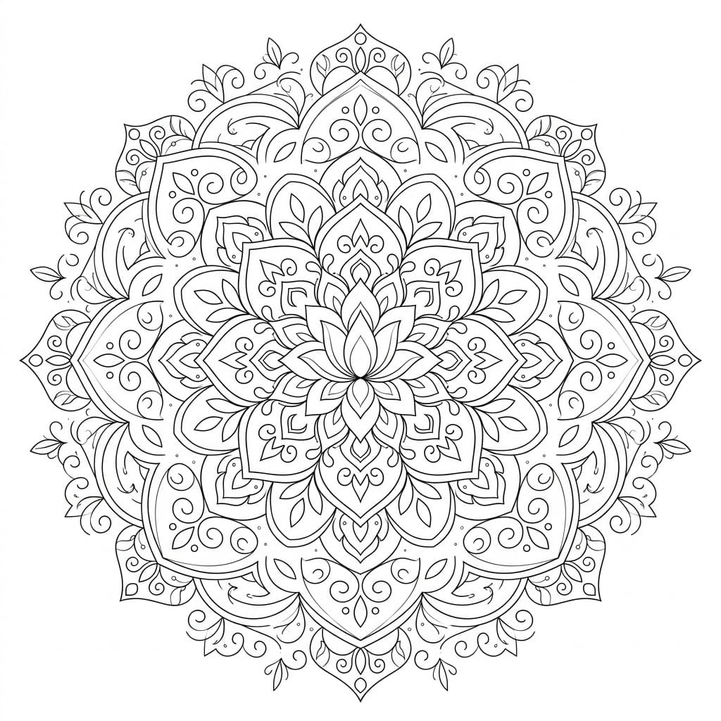 Serene Multi-Mandala Pattern Exploration Mandalas