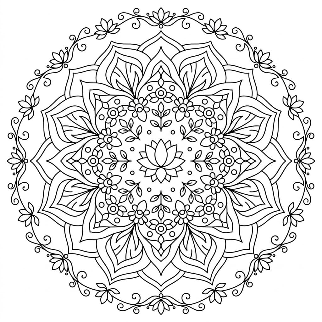 Silken Multi-Mandala Pattern Exploration Mandalas