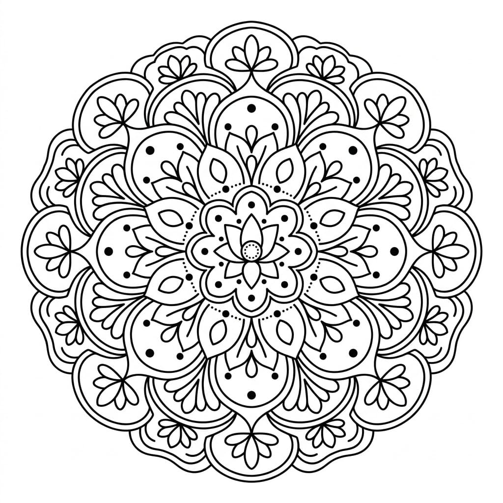 Silver Symbol Mandala Recognition Activitie Mandalas
